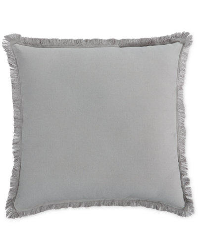 CLOSEOUT! Home Design Studio Fringe Pillow, Only at Macy's