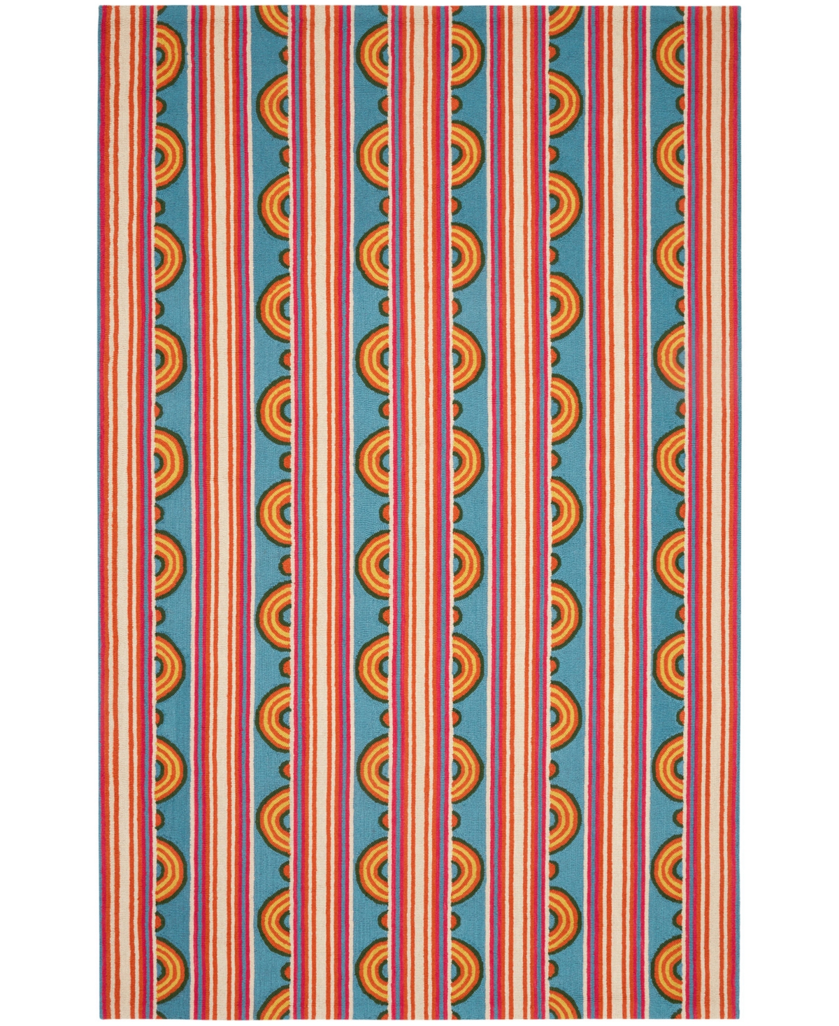 Dash And Albert Rugs By Annie Selke Button Da1993 10'x14' Area Rug In Multi