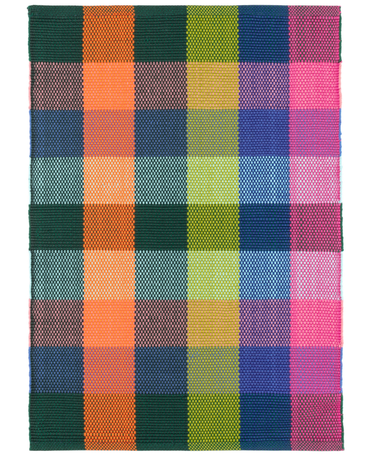 Dash And Albert Rugs By Annie Selke Happy Plaid Indoor/outdoor Da1798 2'x3' Area Rug In Multi
