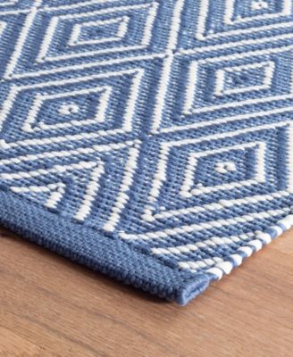 Dash And Albert Rugs By Annie Dash Albert Rugs By Annie Selke Diamond Indoor Outdoor Rdb098 Rug Collection In Blue