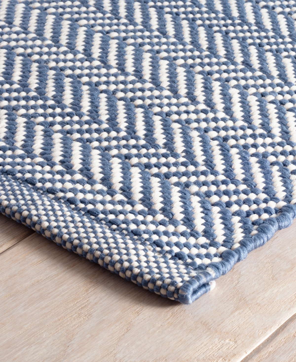 Dash And Albert Rugs By Annie Selke Herringbone Indoor/outdoor Da395 8'x10' Area Rug In Multi