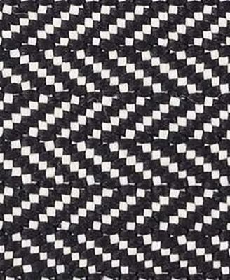 Herringbone Indoor/Outdoor DA971 2'6''x18' Runner Area Rug