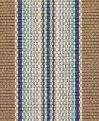 Blue Heron Stripe Indoor/Outdoor DA142 8'x10' Area Rug