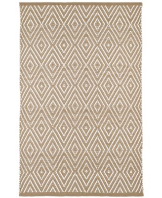 Dash and Albert Rugs by Annie Selke - Diamond Indoor/Outdoor RDB136 3'x5' Area Rug