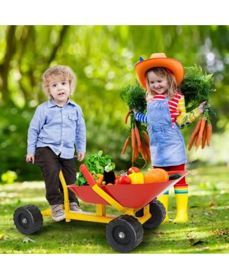 8 Inch Heavy Duty Kids Ride-on Sand Dumper with 4 Wheels
