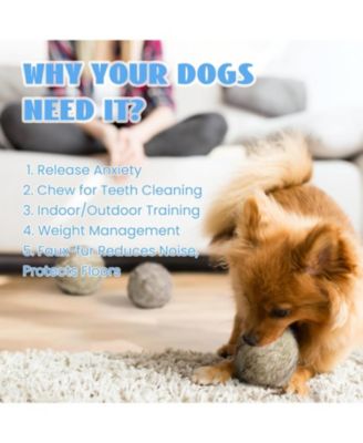 Wobble Giggle Ball for Dogs,Interactive Dog Toys for Boredom, Squeaky Ball Dog Toys,Pet Toys for Small Medium Large Dogs