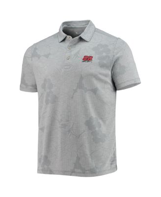 Men's Gray Joey Logano Miramar Blooms Polo Shirt