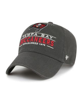 '47 Brand - Men's Pewter Tampa Bay Buccaneers Vernon Clean Up&nbsp;Adjustable Hat