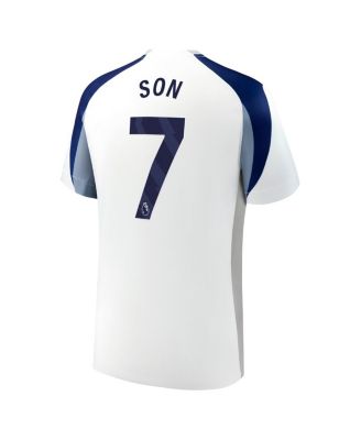 Men's Son Heung-Min White Tottenham Hotspur 2025/26 Home Replica Jersey