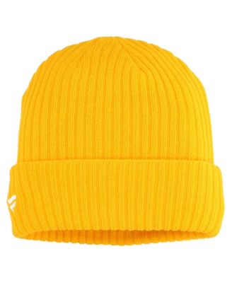 Men's Gold Nashville Predators Logo Cuffed Knit Hat