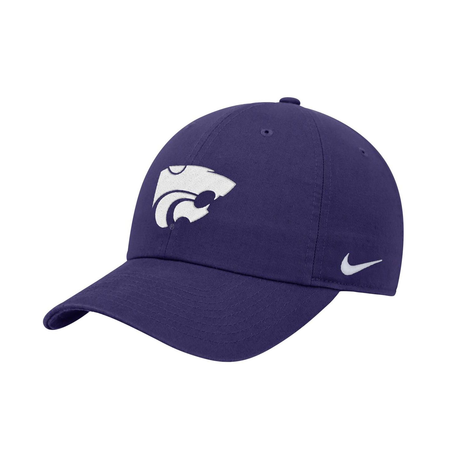Мужская кепка Nike Purple Kansas State Wildcats Club Adjustable Hat — фото 1