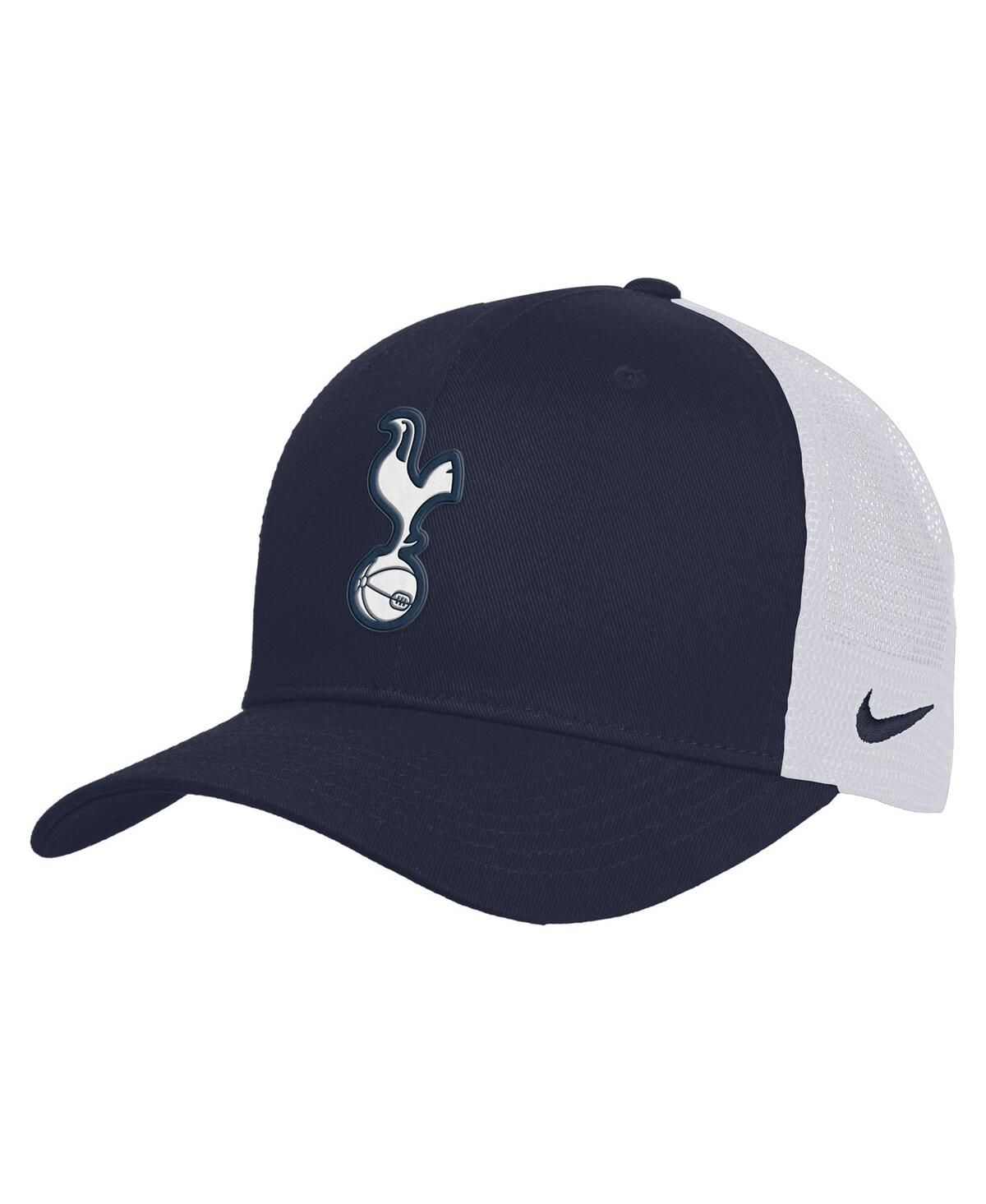 Мужская и женская темно-синяя кепка дальнобойщика 