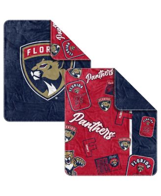 Logo Brands - Florida Panthers 50" x 60" Dream Weave Throw Blanket