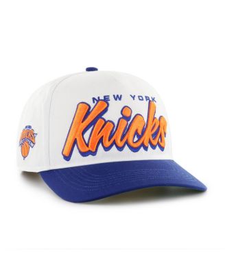 '47 Brand - Men's White/Blue New York Knicks Dropshadow Rope Hitch Adjustable Hat