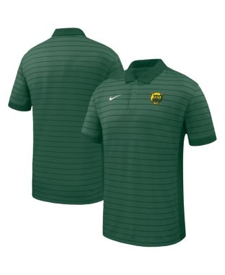 Nike - Men's Green Baylor Bears 2025 Early Season Coaches Sideline Victory Stripe Performance Polo Shirt