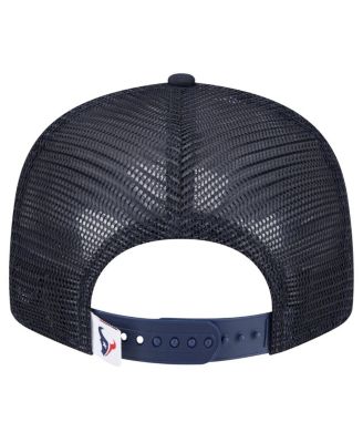 Big Boys and Girls Navy Houston Texans Main Trucker Snapback Hat