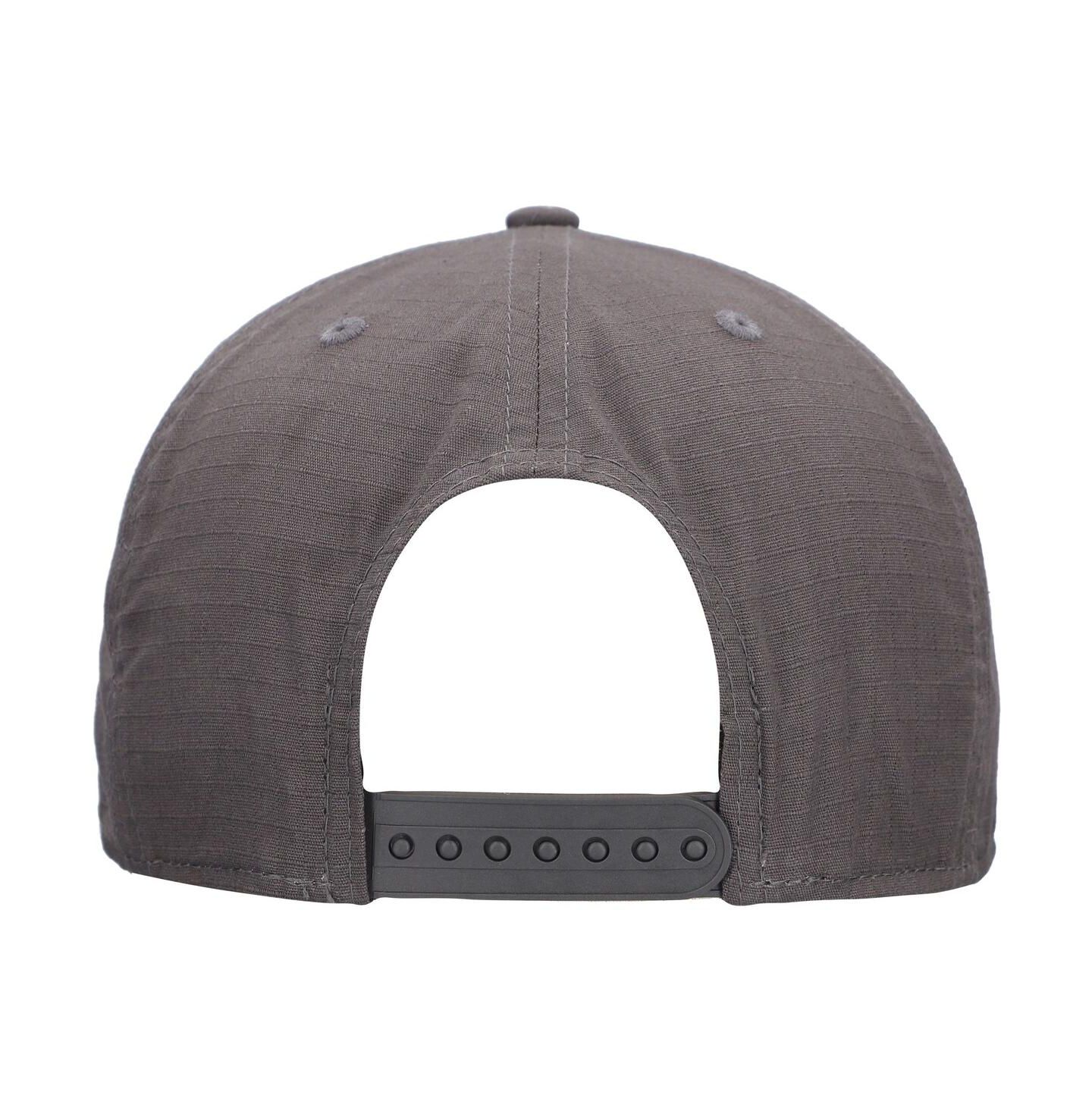 Мужская кепка New Era Charcoal Clemson Tigers Team Elevated 9SEVENTY Stretch-Snap Adjustable Hat — фото 4