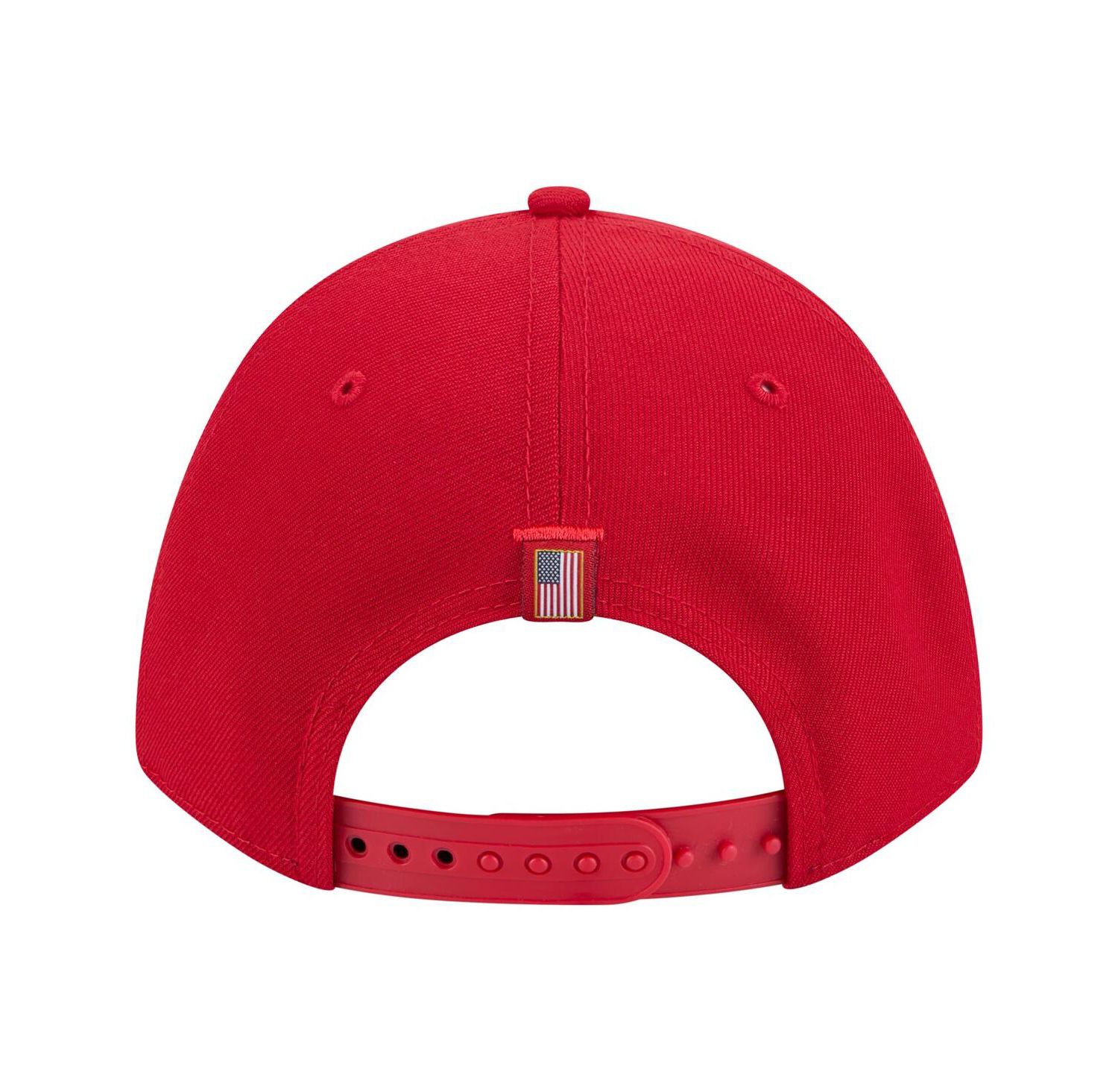 Men's Red Washington Nationals American Flag 9FORTY M-Crown A-Frame Adjustable Hat
