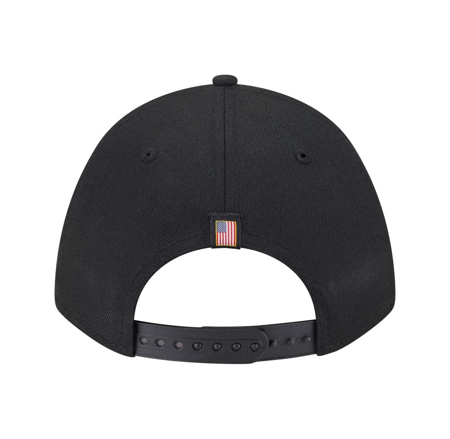 Men's Black Colorado Rockies American Flag 9FORTY M-Crown A-Frame Adjustable Hat
