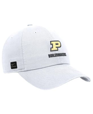 Nike - Men's White Purdue Boilermakers 2025 On-Field Club Adjustable Hat