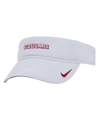 Nike - Men's White Washington State Cougars 2025 On-Field Ace Performance Adjustable Visor Hat