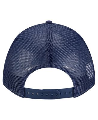 Men's Light Blue/Navy Tampa Bay Rays 2-Tone Color Pack 9FORTY M-Crown A-Frame Adjustable Hat