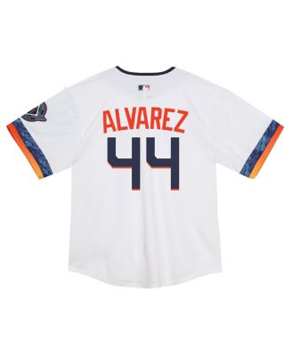 Baby Boys and Girls Yordan Alvarez White Houston Astros 2025 City Connect Limited Player Jersey