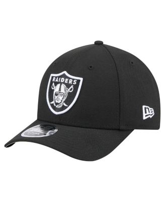 New Era - Men's Black Las Vegas Raiders Team Collection 9FORTY M-Crown Adjustable Hat