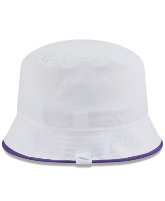 Men's White Minnesota Vikings 2025 NFL Training Camp Stretch Bucket Hat