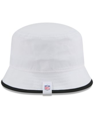 Men's White Las Vegas Raiders 2025 NFL Training Camp Stretch Bucket Hat
