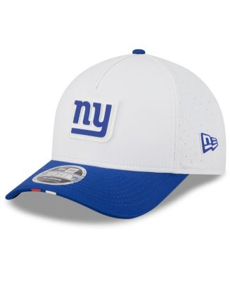 New Era Men's White/Royal New York Giants 2025 NFL Training Camp A