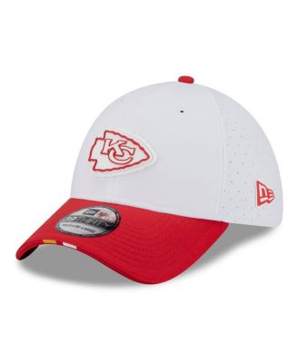 New Era - Men's White/Red Kansas City Chiefs 2025 NFL Training Camp 39THIRTY Flex Hat
