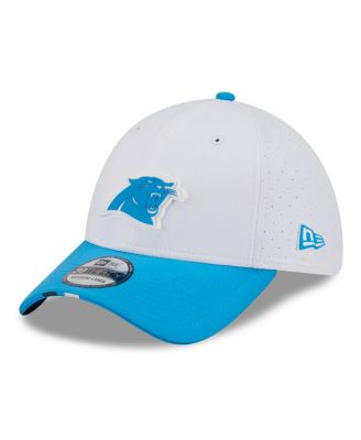 New Era - Men's White/Blue Carolina Panthers 2025 NFL Training Camp 39THIRTY Flex Hat