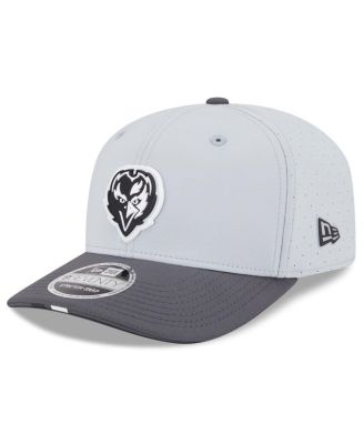 New Era - Men's Gray/Graphite Baltimore Ravens 2025 NFL Training Camp 9SEVENTY Adjustable Hat