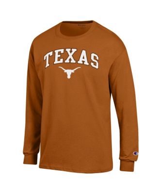 Men's&nbsp;Texas Orange Texas Longhorns Arch Over Logo Long Sleeve T-Shirt