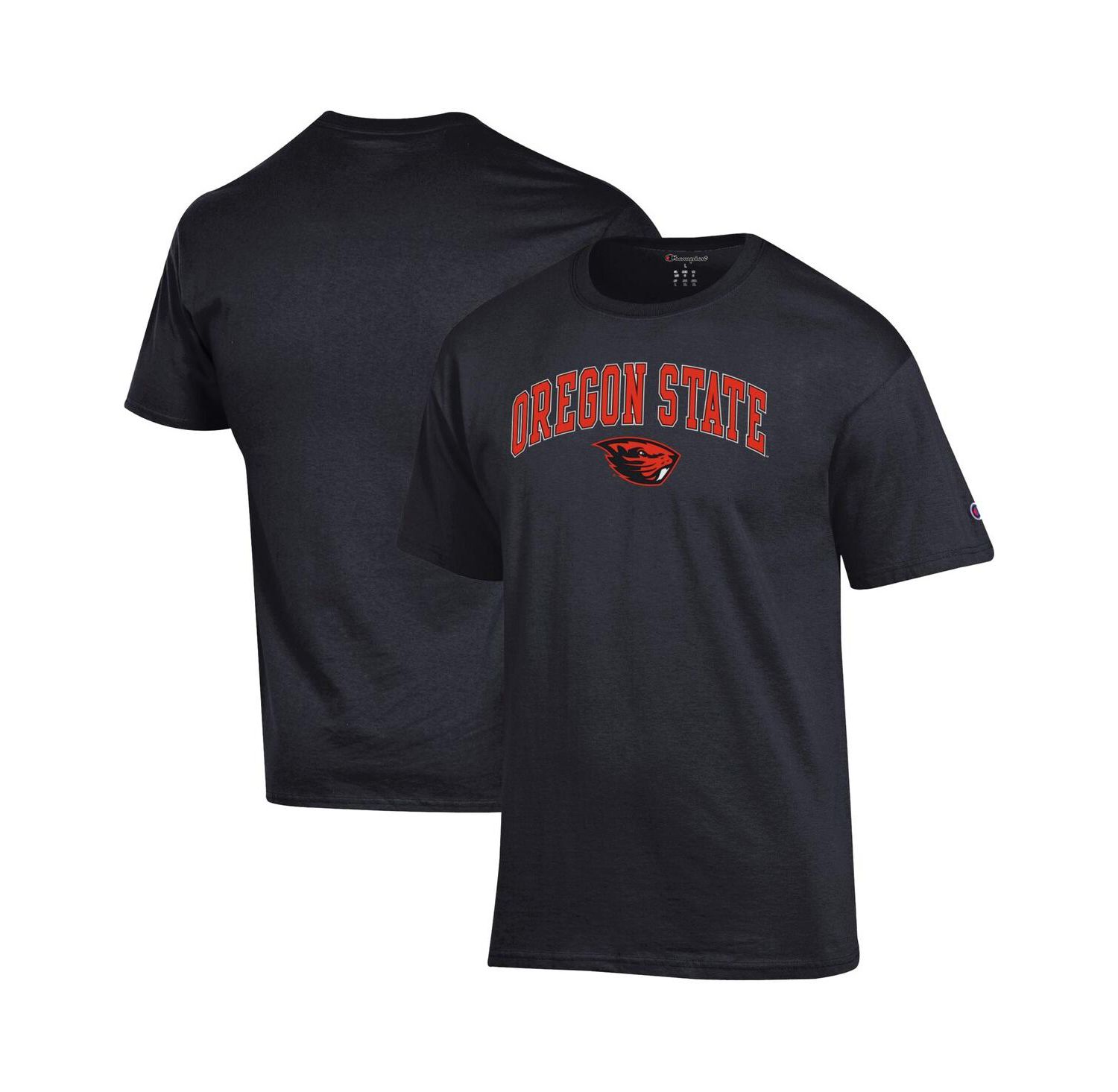 Men's Orange Oregon State Beavers Arched Logo T-Shirt