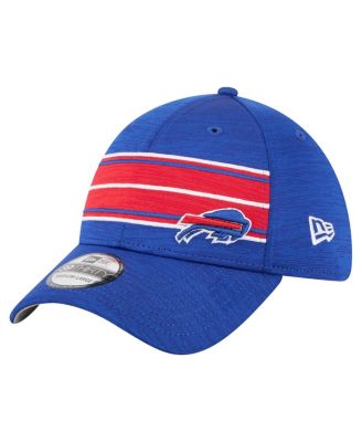 New Era - Men's Royal Buffalo Bills Stripes 39THIRTY Flex Hat