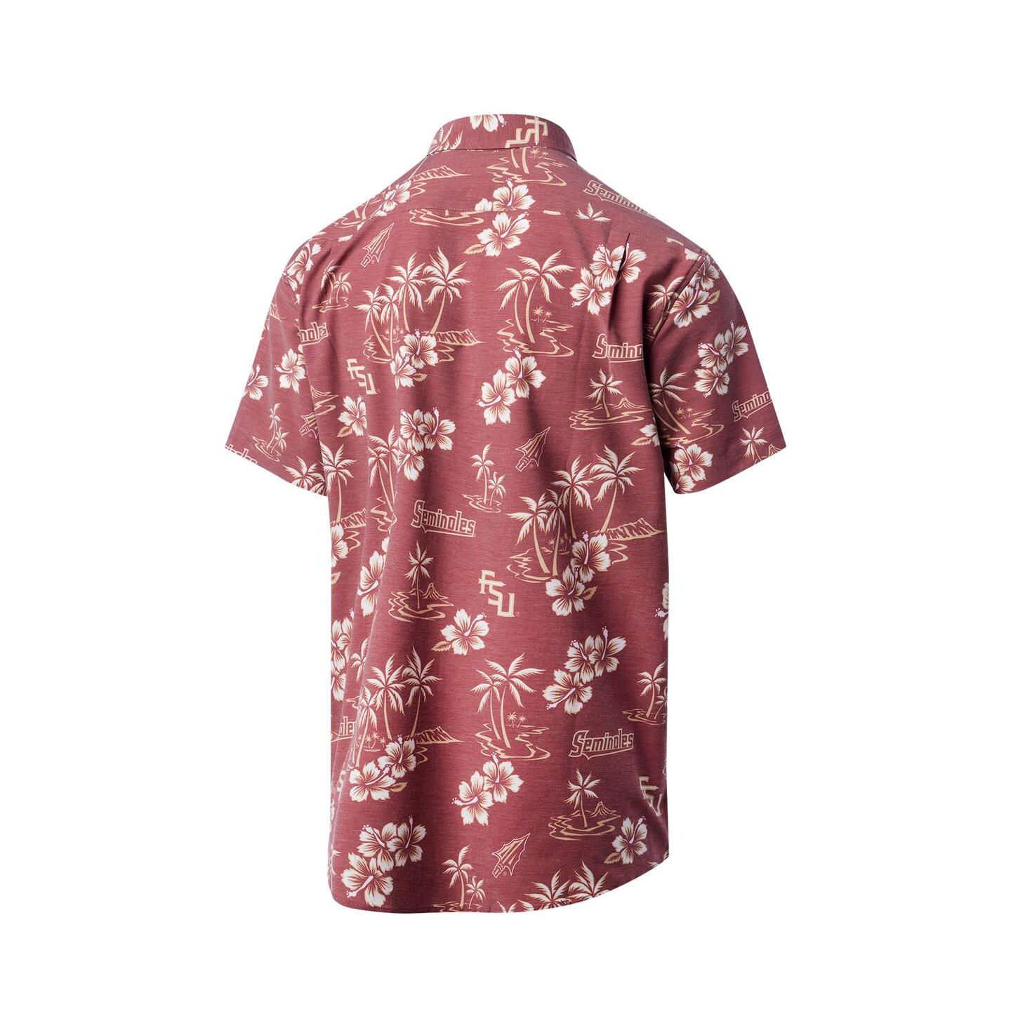 Мужская рубашка Reyn Spooner Garnet Florida State Seminoles Classic Button-Up — фото 3