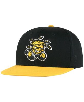 Top of the World - Big Boys and Girls Black Wichita State Shockers Victory Maverick Snapback Hat