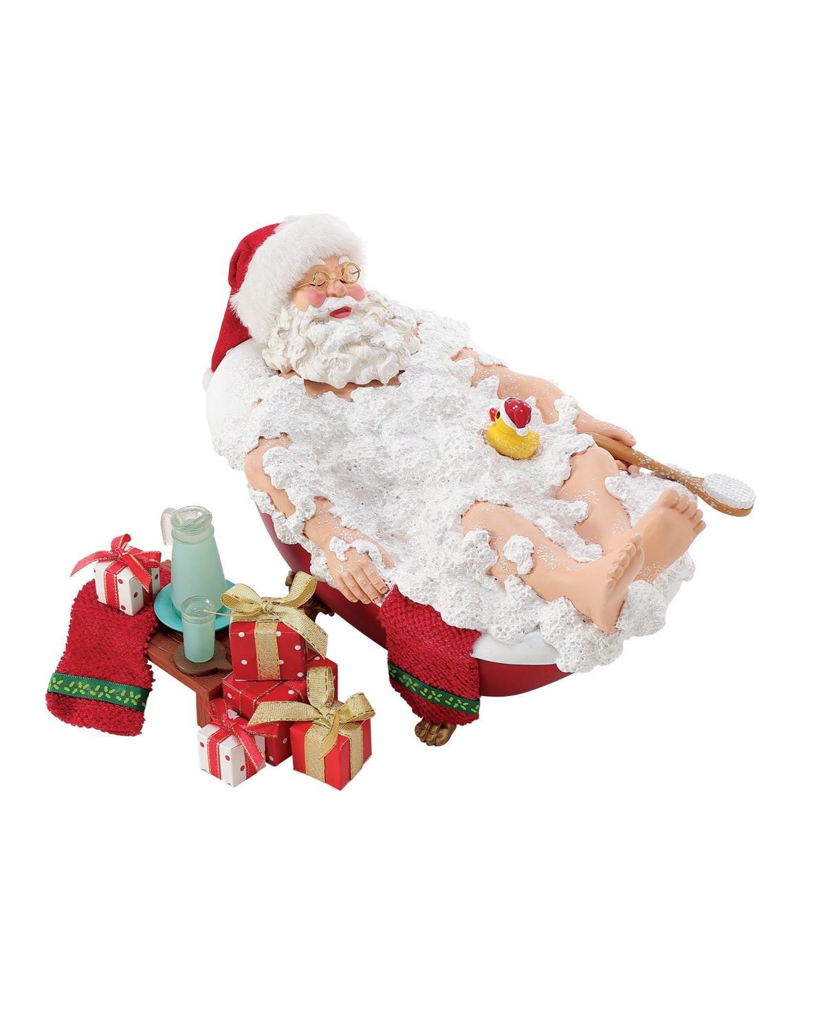 Department Five Possible Dream Santa Comfort And Joy Figurine In Multi