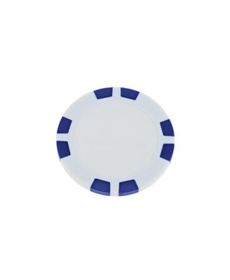 8 Stripe Clay Poker Chips, 11.5 Gram, Set of 25