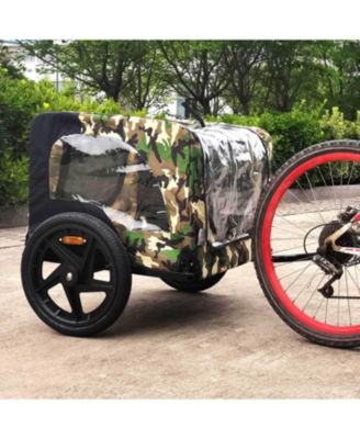 Pet Bike Trailer - Folding Quick Release Leash