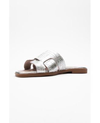 Notre Leather Slide Sandal (Women)