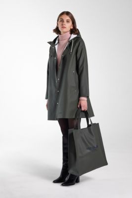 Mosebacke Hooded Long Sleeve Raincoat