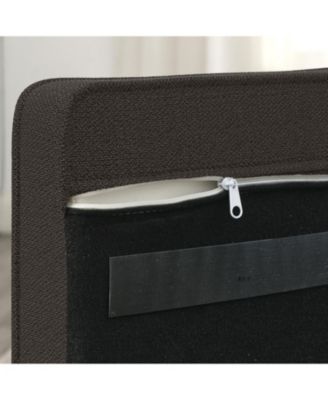 Elegant Elevated Dog Sofa Bed - Dark Brown