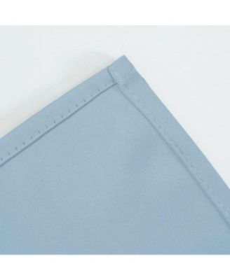 1 Piece Custom Decor Baby Blue Light Filtering Grommet Top Curtain Panel