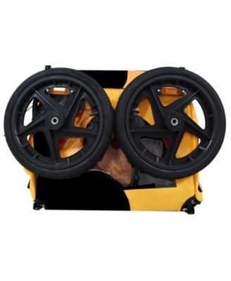 Pet Bike Trailer - Folding Quick Release Leash