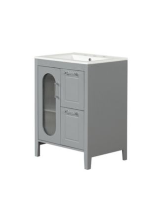 24" Bathroom Vanity with Sink & Drawers