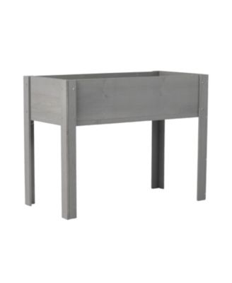 Elevated Wooden Garden Bed