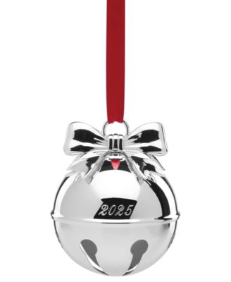 Lenox - 2025 Jingle Bell Silverplate Ornament